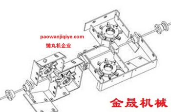 钢筋线材抛丸机